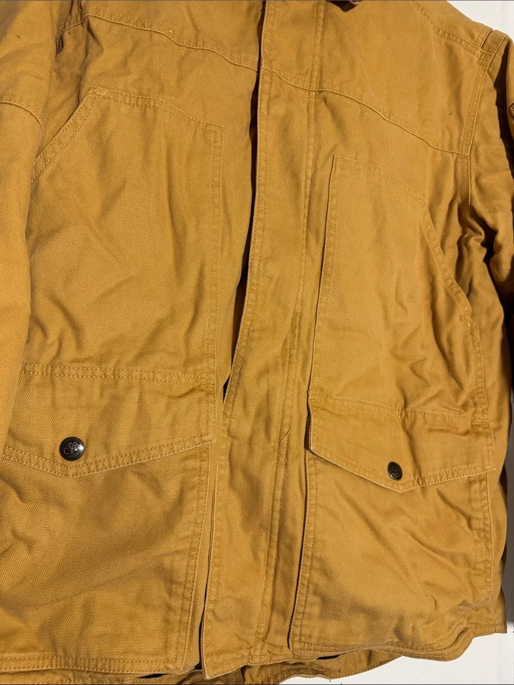 Timberland Field Jacket Mens L Vintage Weathergear Khaki size Small